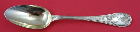 Dinner Spoon vermeil 950 silver 7 1/2